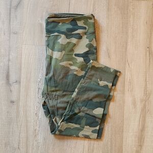 J. Crew Camo Leggings